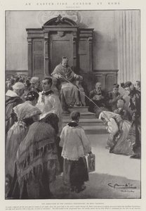 Een paasgewoonte in Rome door G.S. Amato